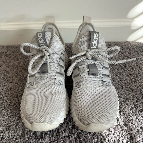 Adidas Light Gray Athletic Shoes - Picture 1 of 5